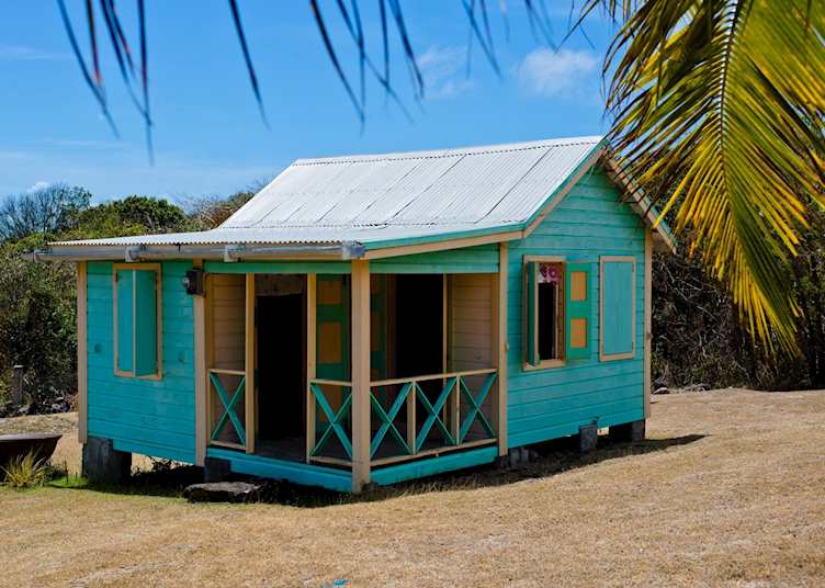 Traditional chattel house, Saint Kitts & Nevis