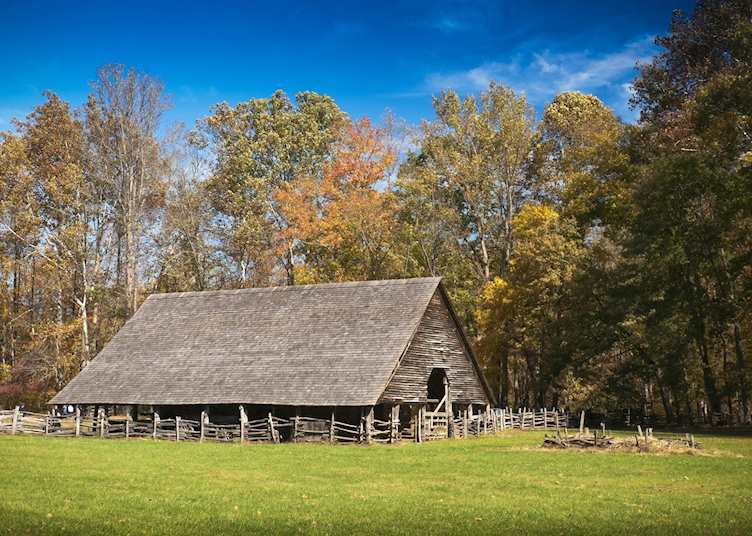 Old Homestead in the Great Smoky Mountains National Park