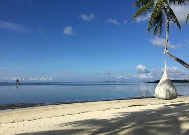 Beach at Dedon Island