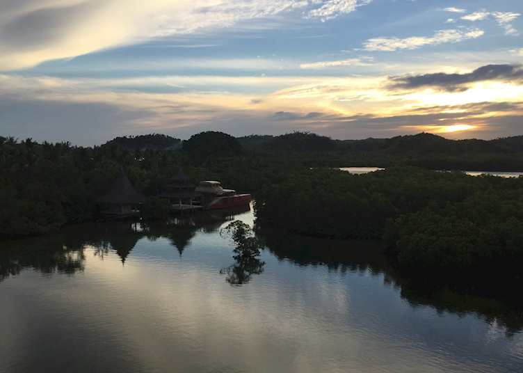 Sunset at Dedon Island