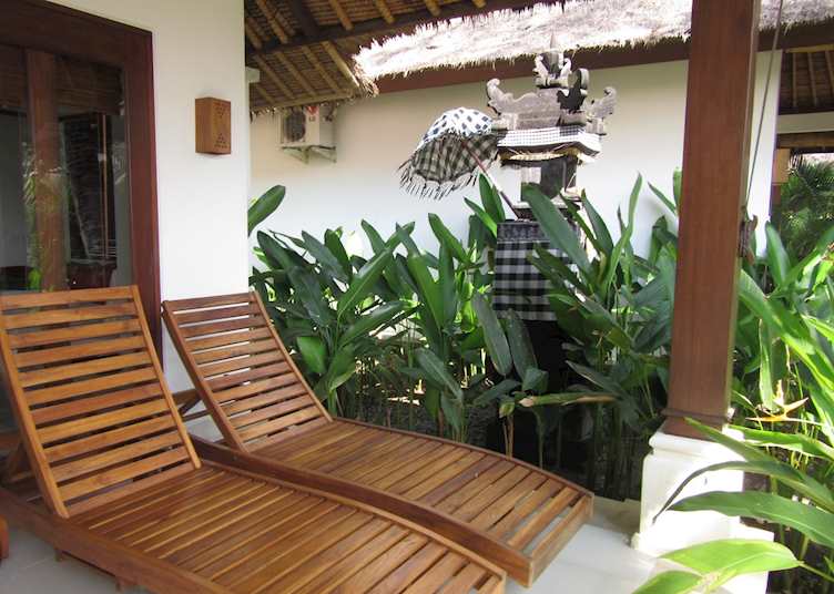 Villa balcony