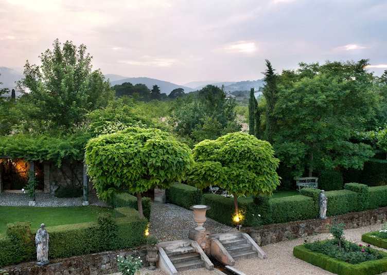 Gardens at Borgo Santo Pietro