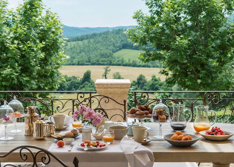 Breakfast at Borgo Santo Pietro