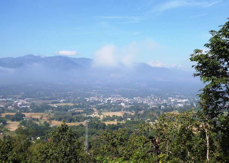 Buddha Statue Viewpoint of Pai (Wat Phra That Mae Yen)