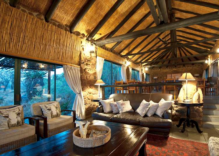 Leopard Mountain Game Lodge, communal area