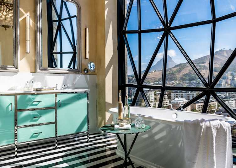 The Silo, deluxe superior suite bathroom 