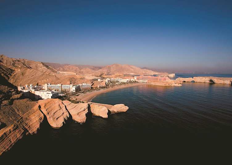 Aerial view, Shangri-La Barr Al Jissah, Muscat