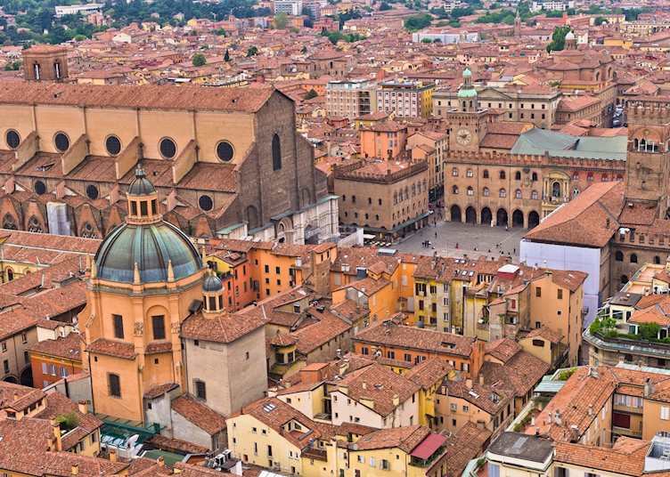 Panoramic city view, Bologna