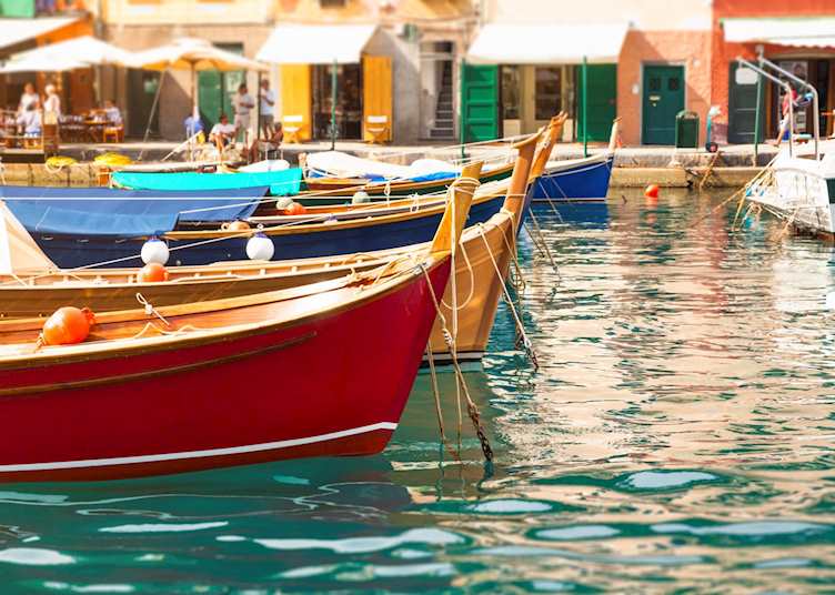 Fishing boats, Portofino