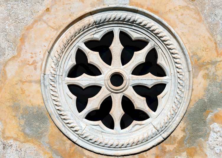 Rose window, Porto Venere