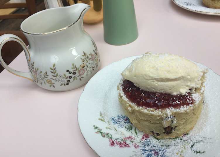 Tea and scones