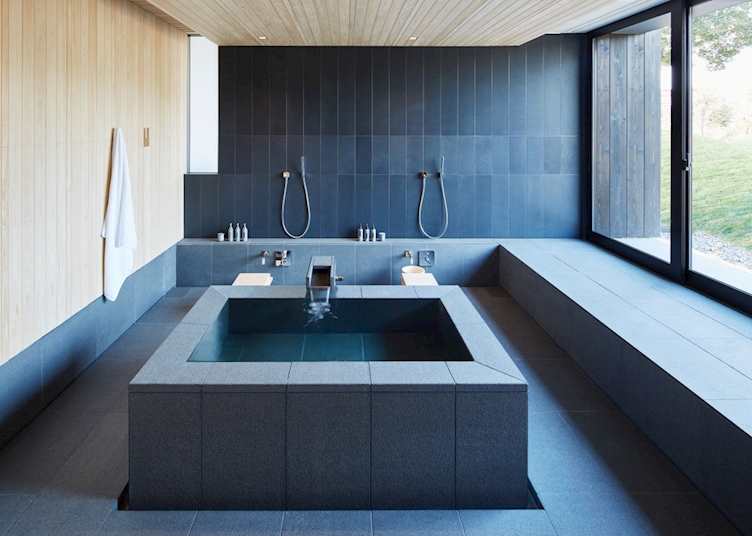 Private onsen at Amanemu, Shima