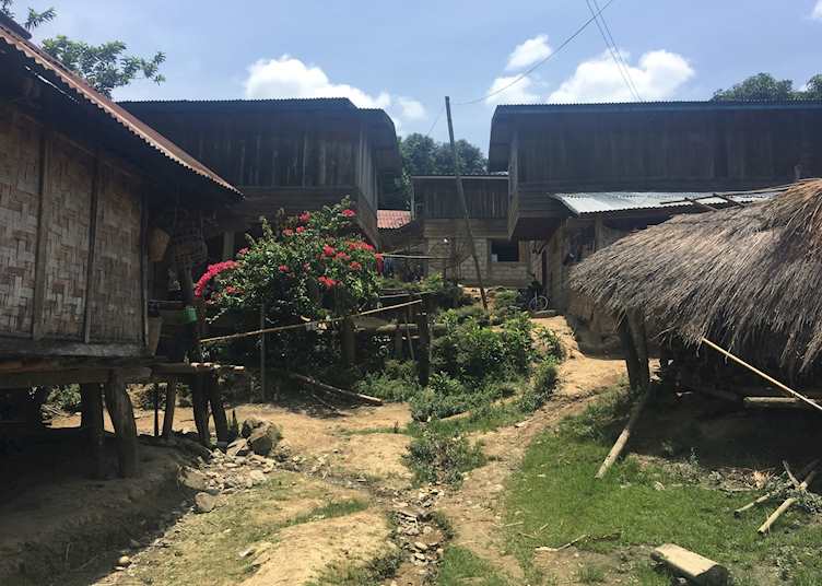 Before setting off into the jungle, visit the Ban Nam Poung Kamu Village