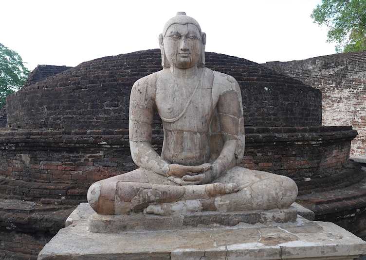 Buddha at Polonnaruwa