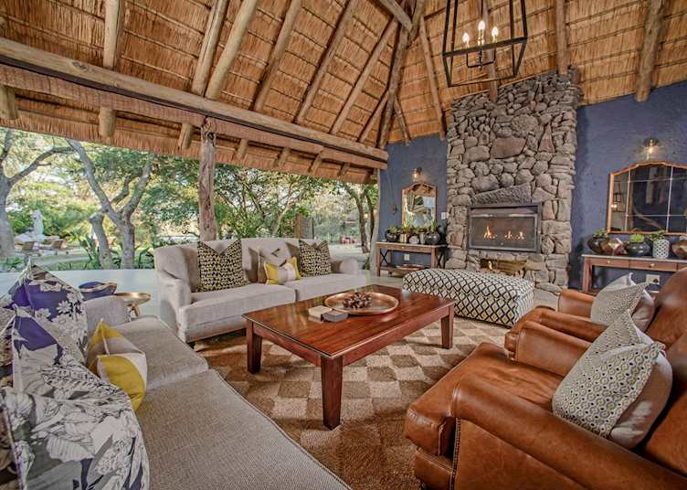 Reception area, Savanna Private Game Reserve