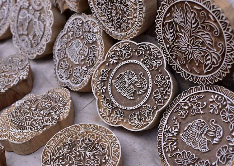 Block printing, Jaipur