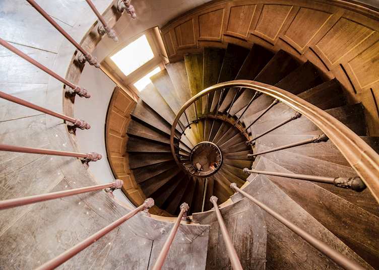 Spiral staircase, Château d'Azay-le-Rideau