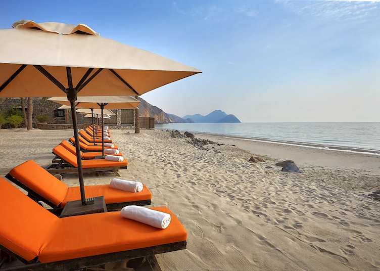 Beach, Six Senses at Zighy Bay, Musandam