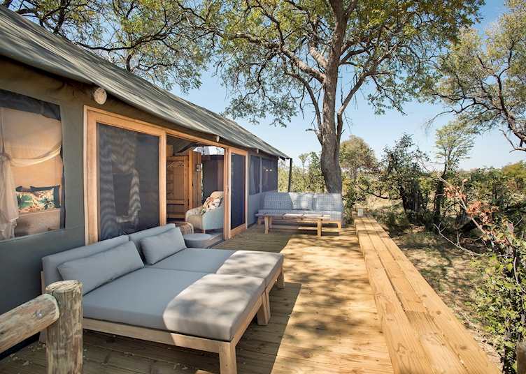 Honeymoon tent at Sable Alley