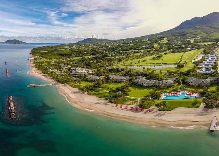Aerial view, Four Seasons Resort Nevis, Saint Kitts & Nevis