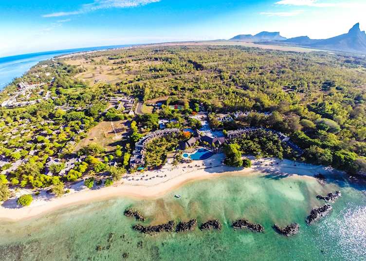 Aerial view, Sands Suites Resort & Spa, Mauritius