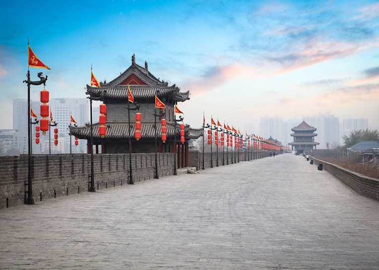 City wall, Xian
