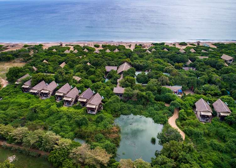 Ariel view of Jungle Beach