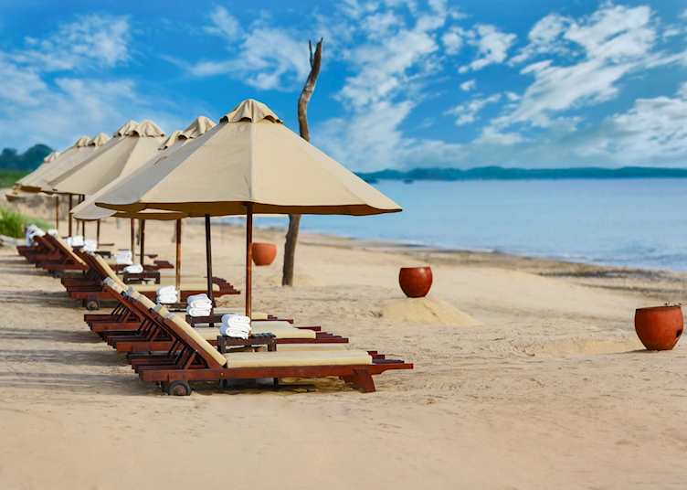 Jungle Beach sunbeds