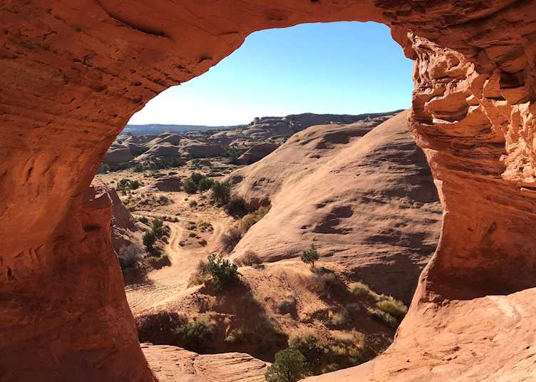 Arch at Monument Valley
