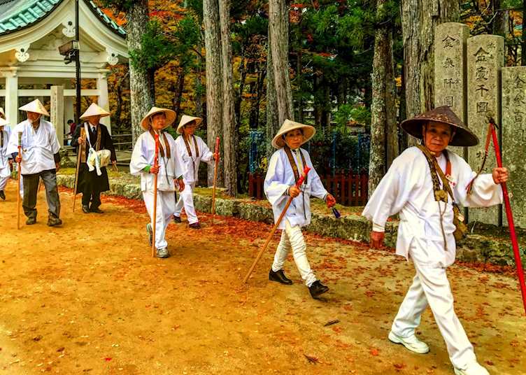 Monks on Koya