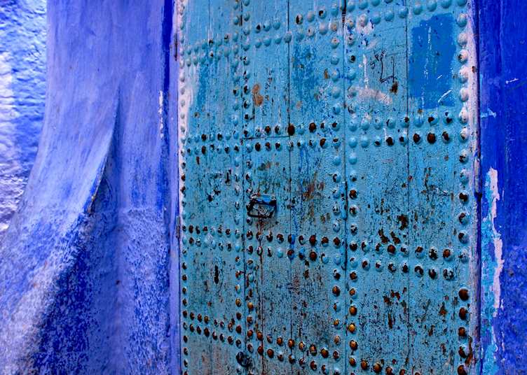 Bab of a traditional riad