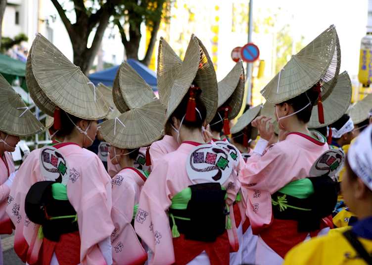 Awa Odori Dancers, Tokushima