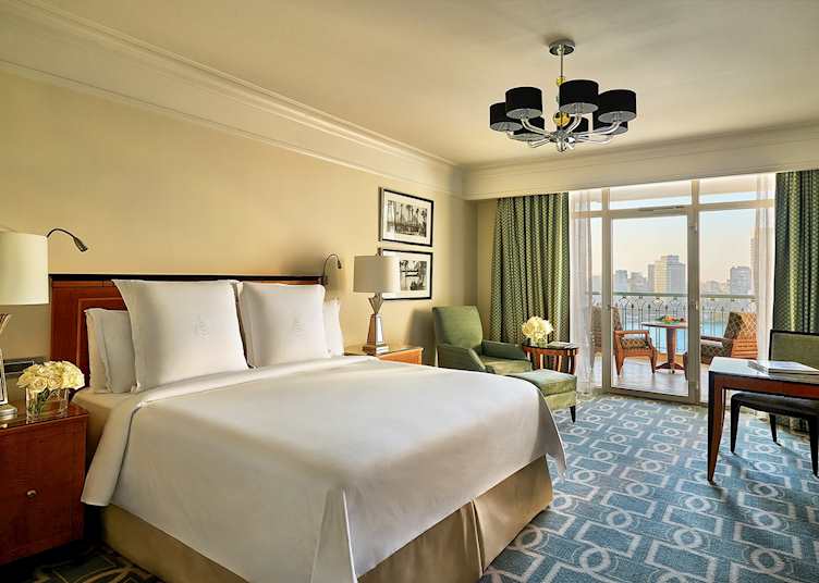 Nile View room, The Four Seasons Hotel Cairo at Nile Plaza