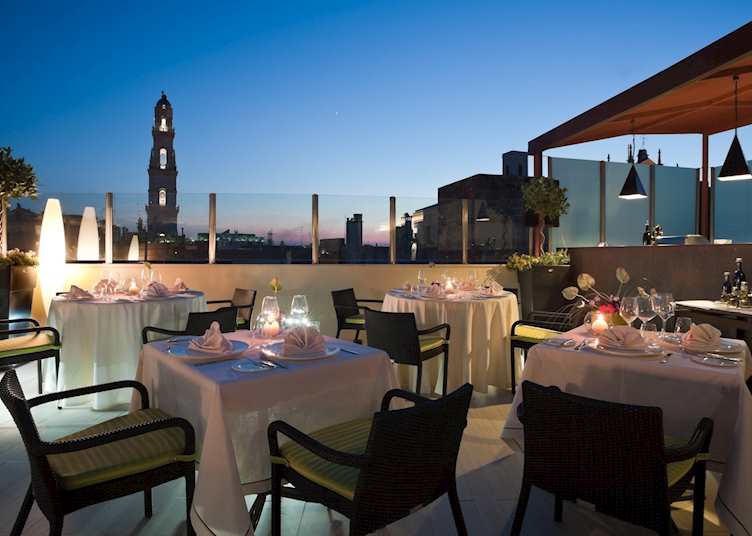 Restaurant, Tivoli Palazzo 1880 Lecce Hotel