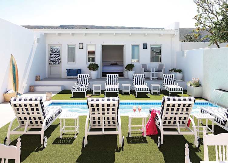 Pool area, One Marine Drive