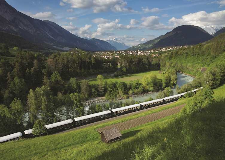 Mountain scenery, Venice Simplon Orient-Express