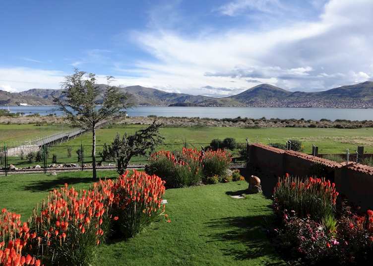 View of Lake Titicaca, Puno