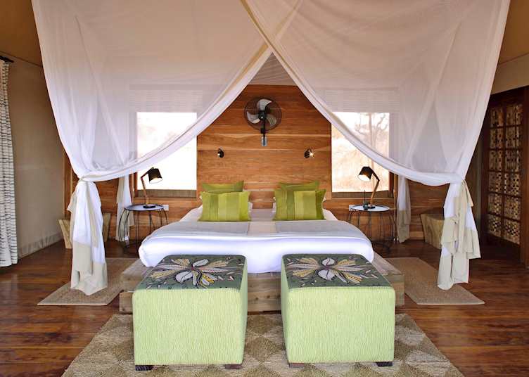 Bedroom at Sayari Camp