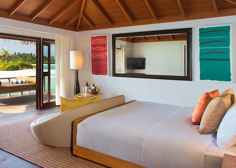 Over water bungalow, Anantara Veli Maldives Resort, Maldive Island