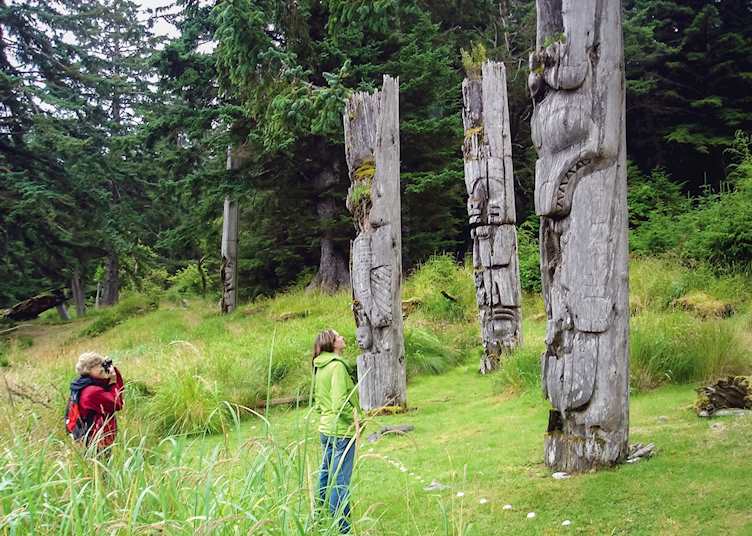 SGang Gwaay Totem Poles, Haida Gwaii