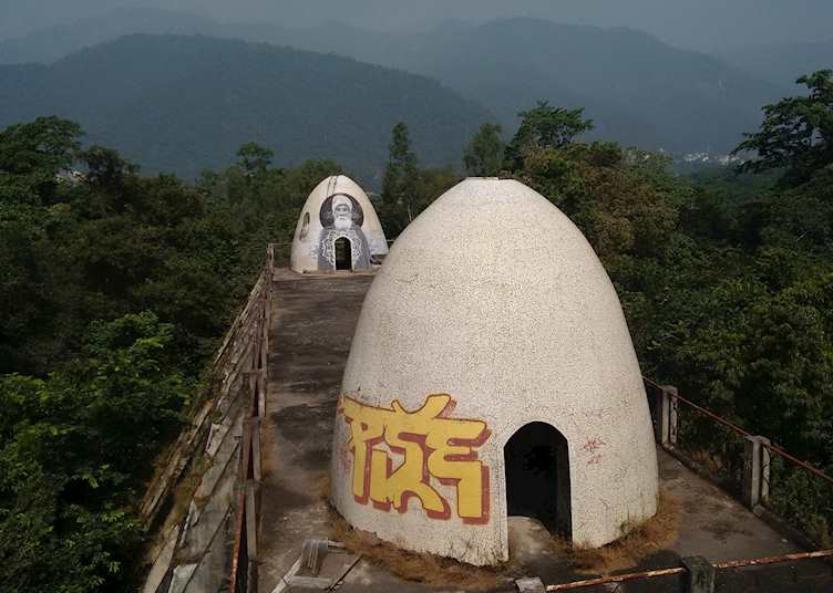 The former Maharishi Mahesh Yogi Ashram