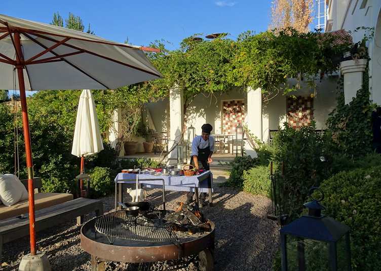 Cooking class at Cavas Wine Lodge, Mendoza