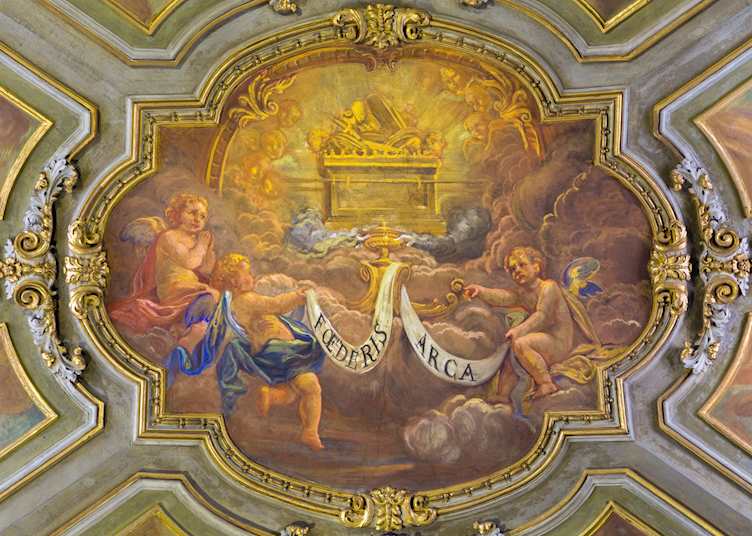 Ceiling frescos, San Francesco Church