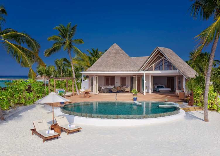 Beach residence with pool, Milaidhoo Island Maldives, Maldive Island