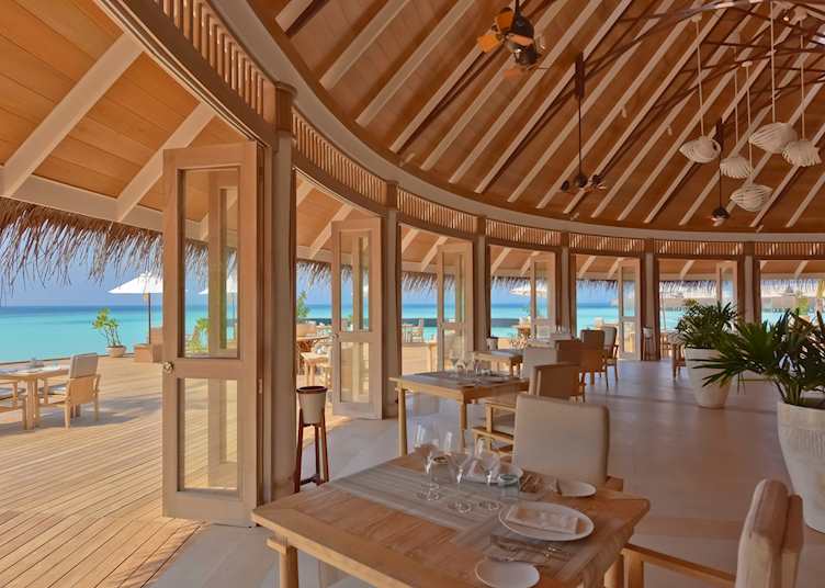 Ocean restaurant, Milaidhoo Island Maldives, Maldive Island