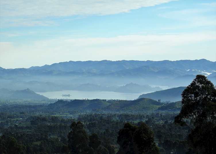 Views over Lake Mutanda
