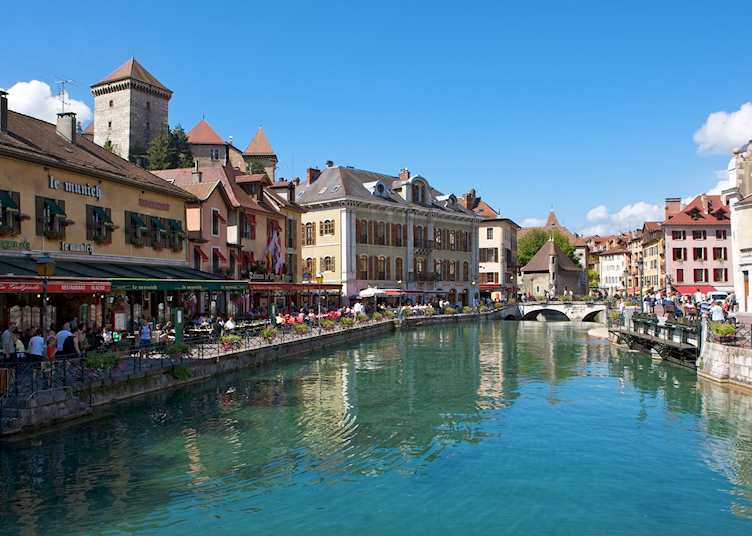 Summertime in Annecy, France