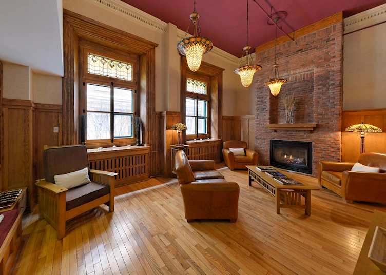 Lounge, Le Saint-Pierre Auberge, Québec City