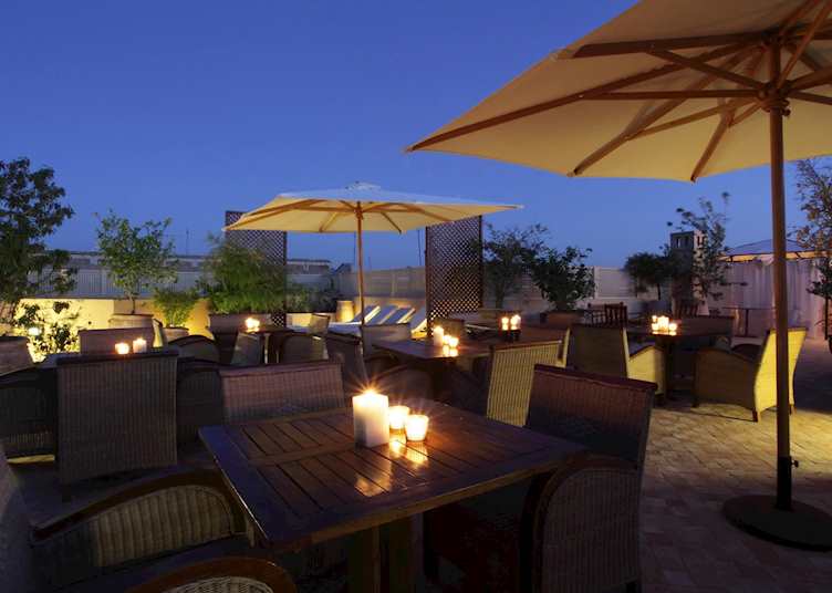 Roof terrace, Palais Khum Marrakech