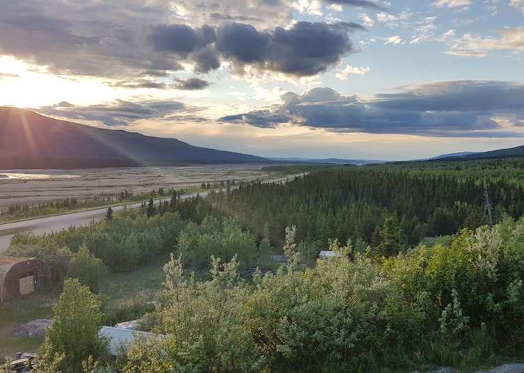 Views from the Lodge at Black Rapids